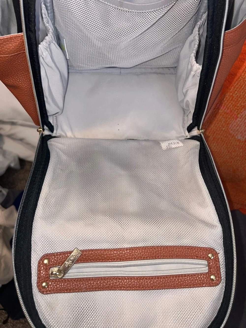 Itzy Ritzy Coffee and Cream Mini Diaper Bag